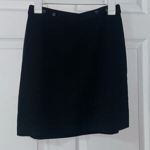 Banana Republic Black Pencil Mini Skirt